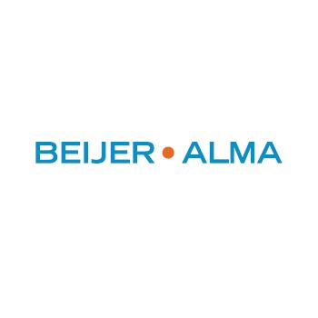 Artwork for the Beijer Alma logo
